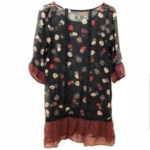 Anthropologie Moulinette Soeurs Floral Shift Dress XS